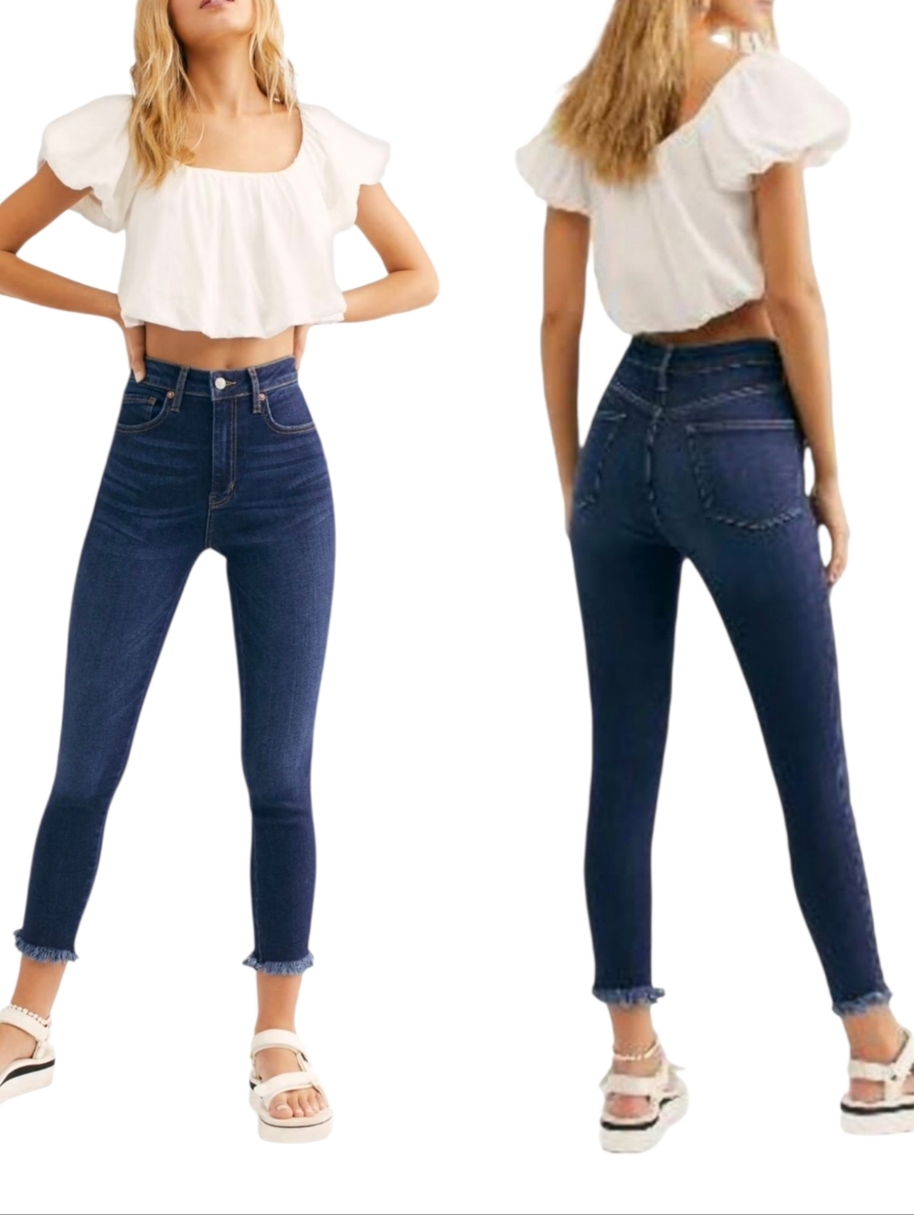 Free People We The Free Skinny Ankle Jeans